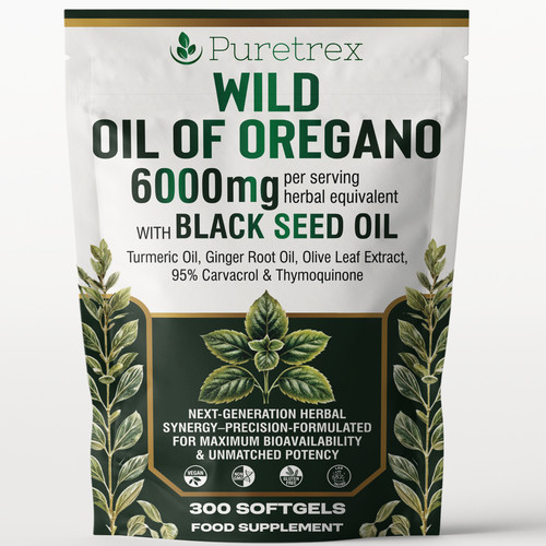 Wild oregano oil 6000mg - oregano,