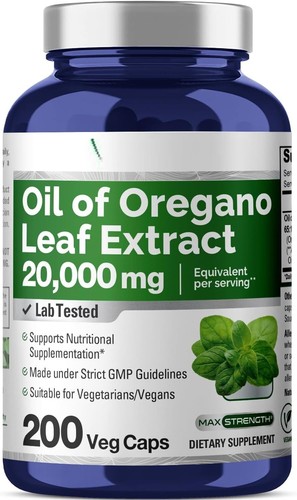 Oregano oil 000mg 200caps - oil,