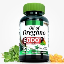 Oregano Oil 6000mg 150gels