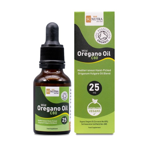 Organic wild oregano oil 25ml - oregano,