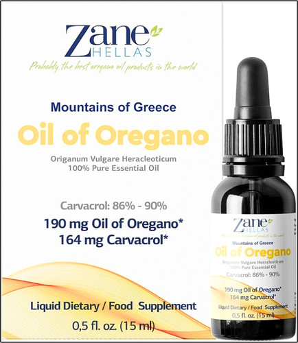 Greek oregano oil 15ml - oregano, –